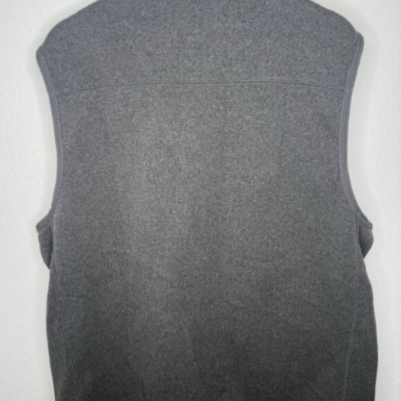 Vineyard Vines Kansas City Chiefs Fleece Full-Zip Men’s Sweater Vest XL Gray - Picture 4 of 14